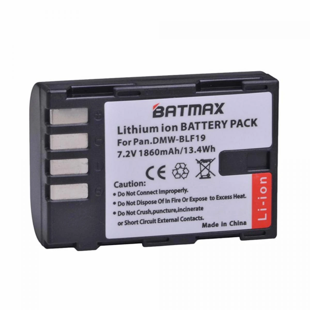 Izen 1X Batterie 1860Mah Pour Panasonic Dmw-Blf19 Lumix Gh3 Gh4 Gh5 G9 Dmc-... 1 Izen 1X Batterie 1860Mah Pour Panasonic Dmw-Blf19 Lumix Gh3 Gh4 Gh5 G9 Dmc-...
