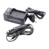 VHBW Chargeur Avec Adaptateur Secteur + Allume-cigare Pour Batterie NIKON E...