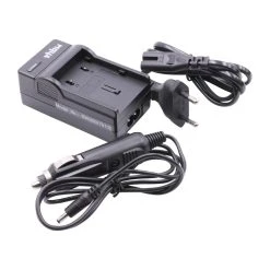 VHBW Chargeur Secteur Et Chargeur Allume Cigare + Boitier De Recharge Pour ...