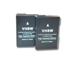 Lot De 2 Batteries Li-Ion Vhbw 950mAh (7.4V) Avec Infochip Pour Nikon ...