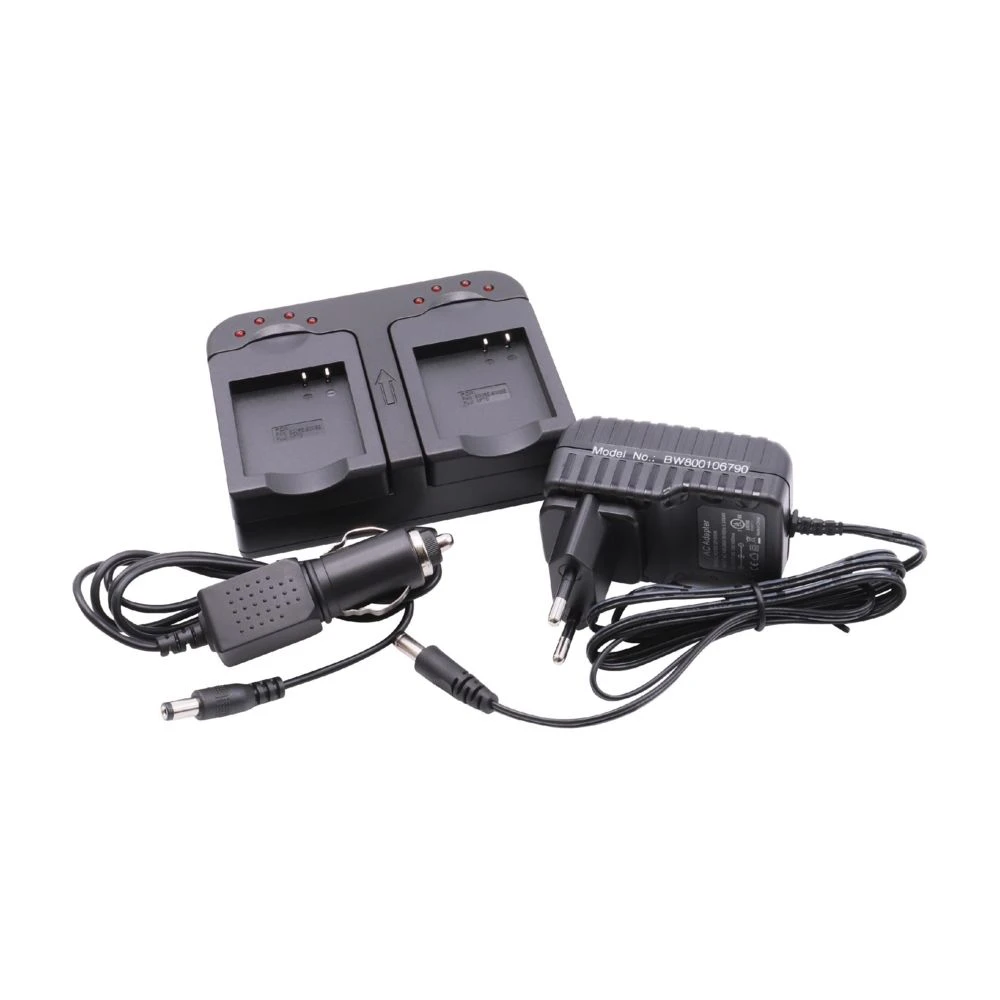 Vhbw Chargeur Rapide Chargeur Double, Chargeur Véhicule Inclus Pour P... 1 Vhbw Chargeur Rapide Chargeur Double, Chargeur Véhicule Inclus Pour P...