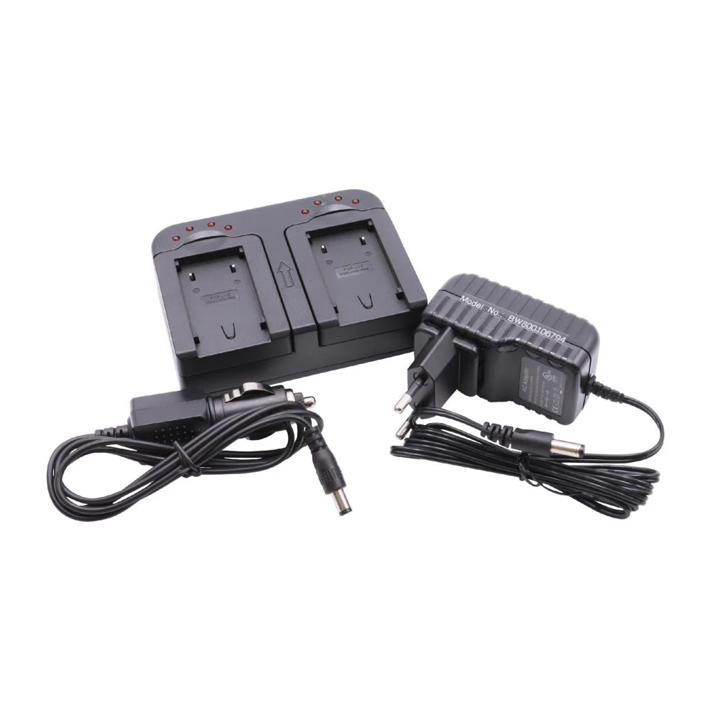 Chargeur Rapide Vhbw Socle Avec Deux Compartiments Et Câble Allume-ci... 1 Chargeur Rapide Vhbw Socle Avec Deux Compartiments Et Câble Allume-ci...