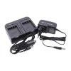 Chargeur Rapide Vhbw Double Compartiments Et Câble Allume-cigare Pour...