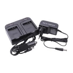 Chargeur Rapide Vhbw Double Compartiments Et Câble Allume-cigare Pour...