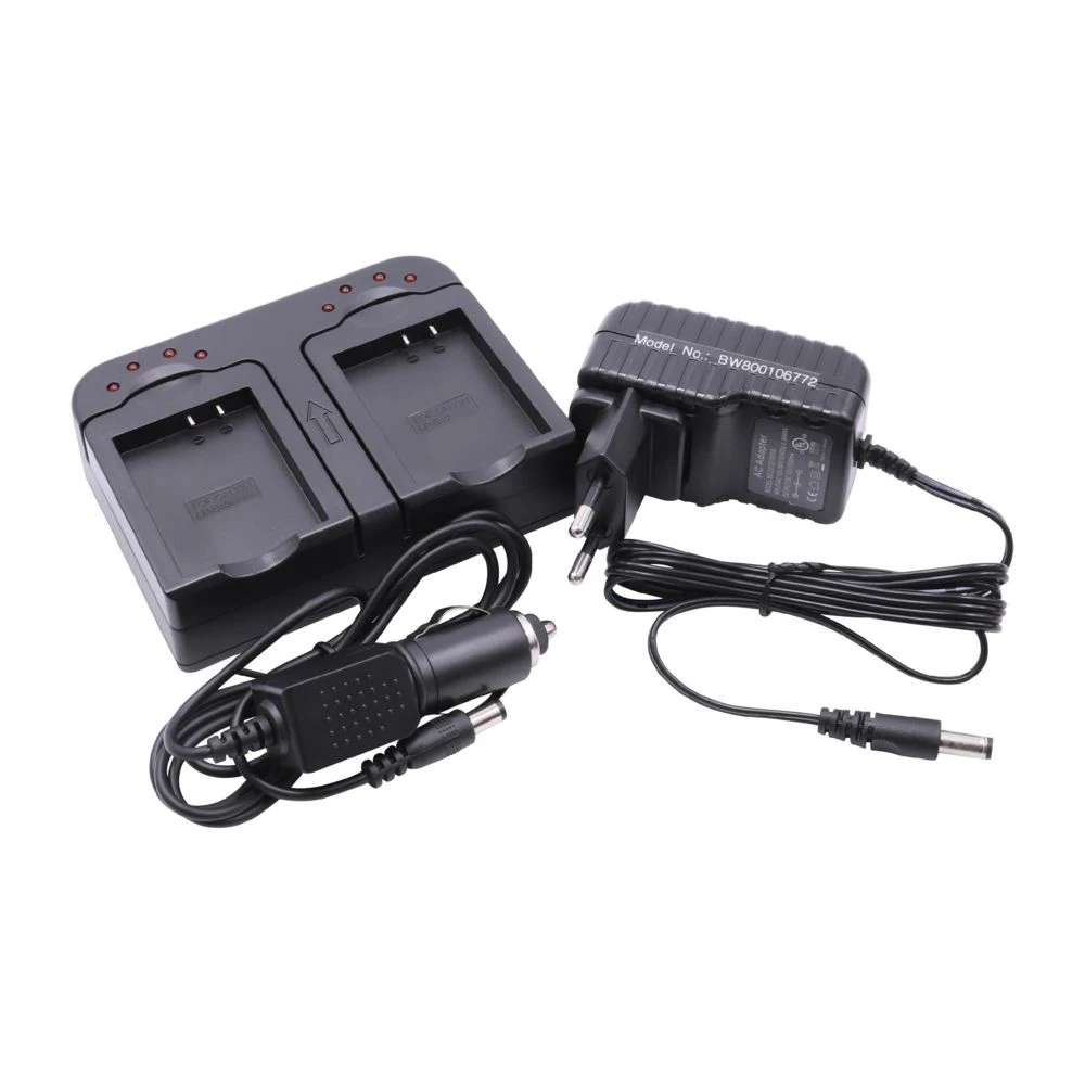 Chargeur Rapide Vhbw Double Compartiments Et Câble Allume-cigare Pour... 1 Chargeur Rapide Vhbw Double Compartiments Et Câble Allume-cigare Pour...