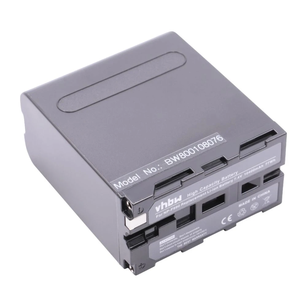 Batterie Li-Ion Vhbw 10400mAh (7.4V) Pour Appareil Photo, Caméscope ... 1 Batterie Li-Ion Vhbw 10400mAh (7.4V) Pour Appareil Photo, Caméscope ...
