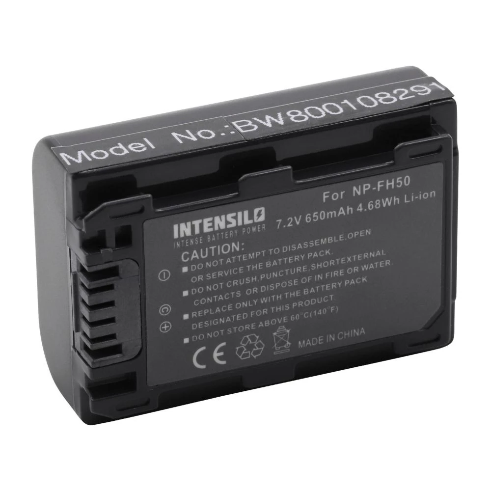 VHBW Batterie INTENSILO Li-Ion 650mAh (7.2V) Pour Caméra Sony DCR-SX30, DC... 1 VHBW Batterie INTENSILO Li-Ion 650mAh (7.2V) Pour Caméra Sony DCR-SX30, DC...