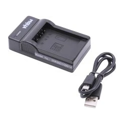 Vhbw Chargeur Micro USB Avec Câble Pour Caméra Samsung SMX-C20, HMC-...