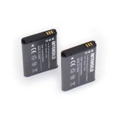 VHBW INTENSILO 2 X Li-Ion Batterie 700mAh (3.6V) Pour Appareil Photo Samsun...