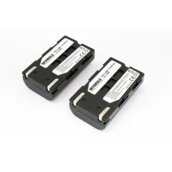 VHBW INTENSILO 2 X Li-Ion Batterie 800mAh (7.4V) Pour Appareil Photo, Camé...