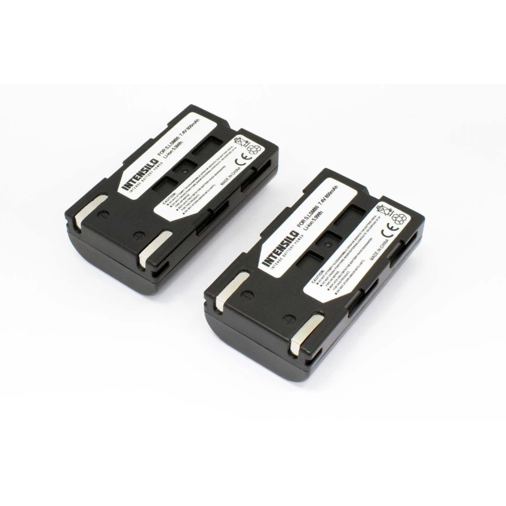 VHBW INTENSILO 2 X Li-Ion Batterie 800mAh (7.4V) Pour Appareil Photo, Camé... 1 VHBW INTENSILO 2 X Li-Ion Batterie 800mAh (7.4V) Pour Appareil Photo, Camé...