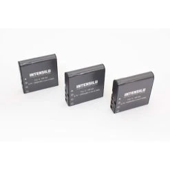 VHBW INTENSILO 3 X Li-Ion Batterie 1250mAh (3.7V) Pour Caméra Vidéo, Cam?...