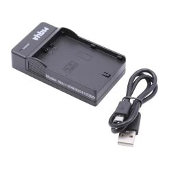 Vhbw Chargeur Micro USB Avec Câble Pour Appareil Photo Batterie JVC S...
