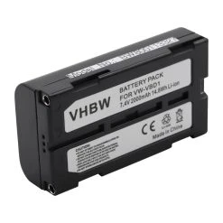Vhbw Li-Ion Batterie 2000mAh (7.4V) Pour Caméra Vidéo, Caméscope Hi...