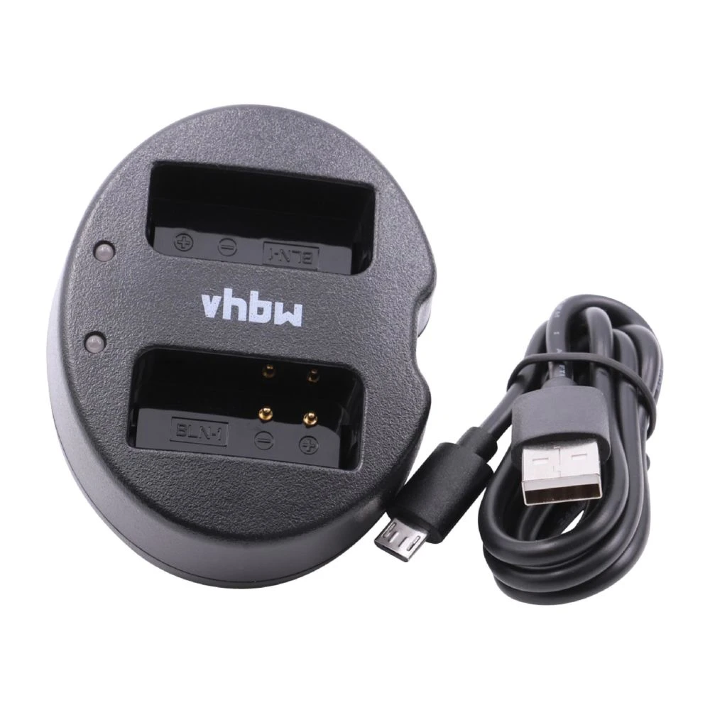 Vhbw Micro USB Dual Chargeur Chargeur Pour Batteries Der Caméra Olymp... 1 Vhbw Micro USB Dual Chargeur Chargeur Pour Batteries Der Caméra Olymp...
