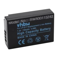 Vhbw Li-Ion Batterie 750mAh (7.2V) Pour Appareil Photo DSLR Canon EOS ...