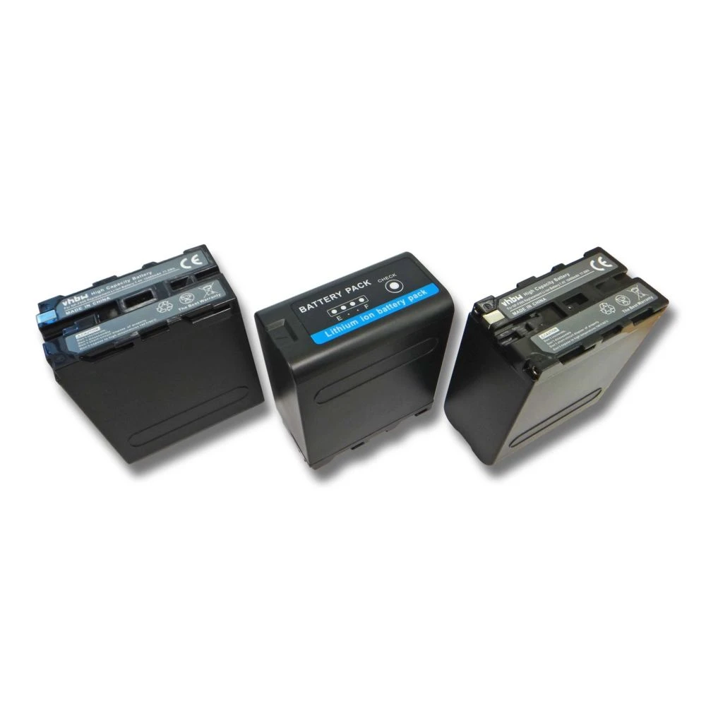 Vhbw 3x Li-Ion Batterie 10400mAh (7.4V) Pour Appareil Photo Sony Cyber... 1 Vhbw 3x Li-Ion Batterie 10400mAh (7.4V) Pour Appareil Photo Sony Cyber...