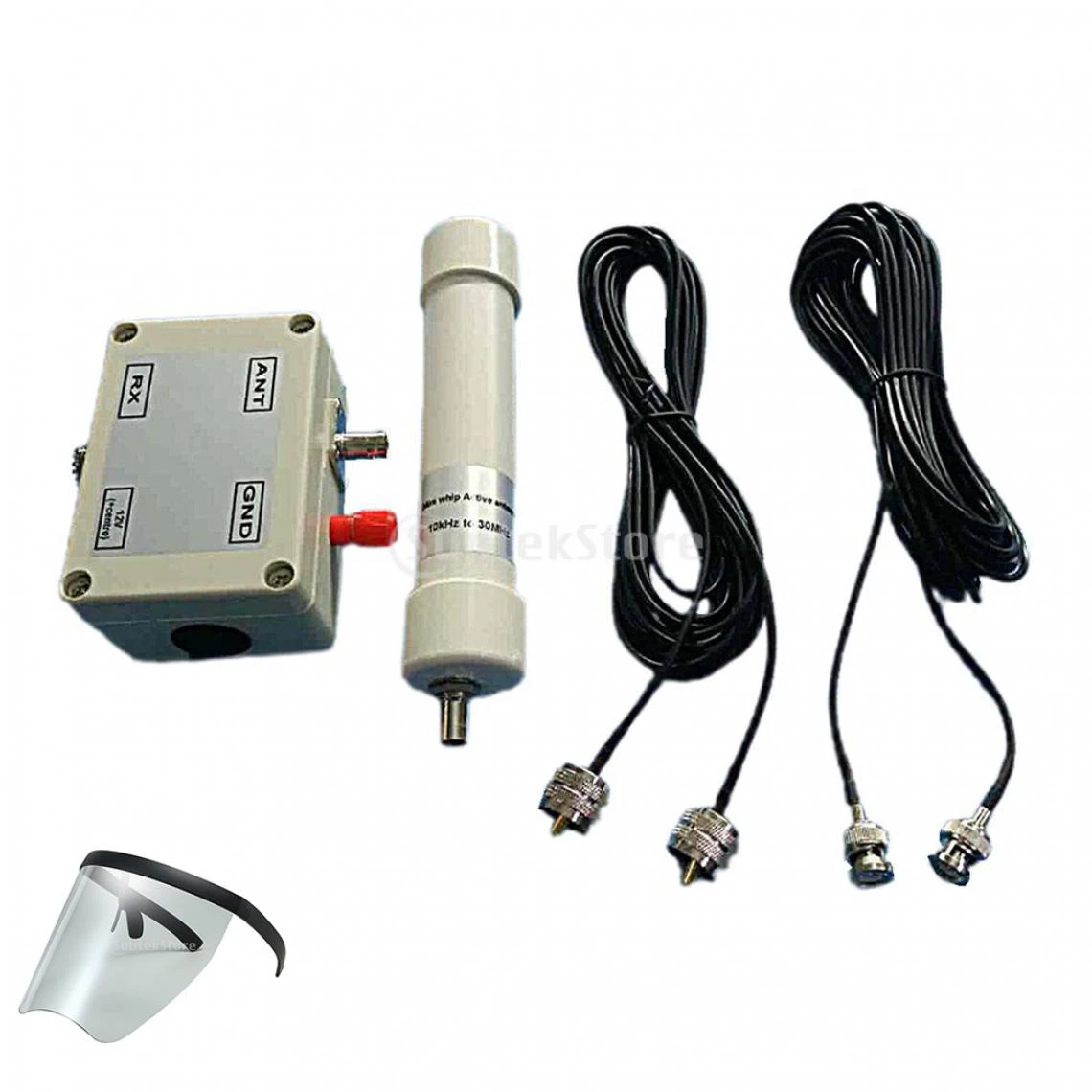 Marque Generique Antenne Active Recevant Un Câble 10KHz-30MHz Pour Radio à Ondes Cour... 1 Marque Generique Antenne Active Recevant Un Câble 10KHz-30MHz Pour Radio à Ondes Cour...