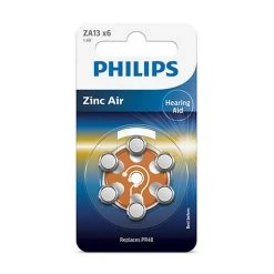 Batteries Philips Zinc (6 Uds)