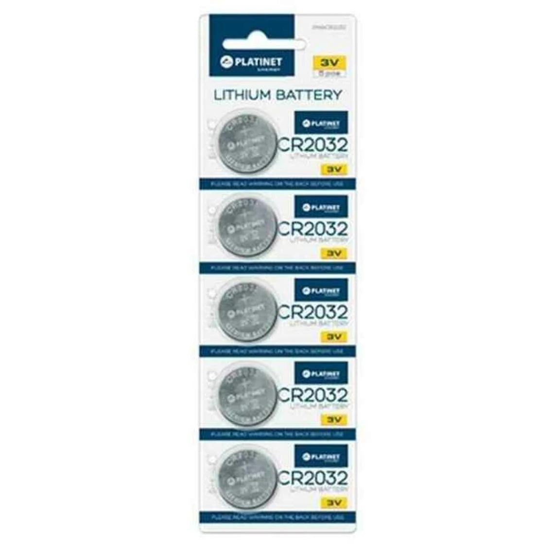 Batteries PLATINET PMBCR2032 (CR2032) 1 Batteries PLATINET PMBCR2032 (CR2032)