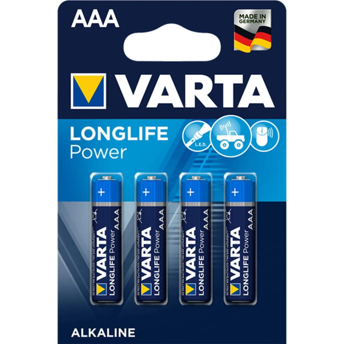 Batteries Varta Longlife Power AAA 1 Batteries Varta Longlife Power AAA