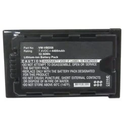 Alternative view of CELLONIC® 2X Batterie Appareil Photo VW-VBD78 CGA-D54S Pour Panasonic...