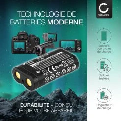 SONY Magasin -SONY Magasin cellonic batterie cr v3 pour kodak easyshare z740 z712 z710 z650 z612 z812 1400mah cr v3 12153372 32281830 1140x1140