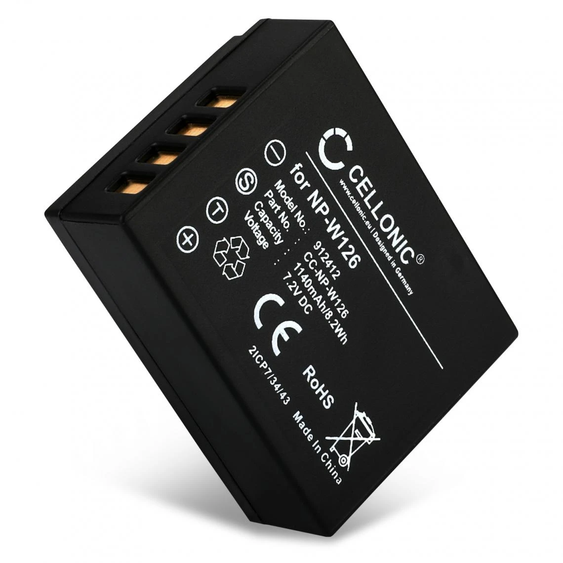 CELLONIC® Batterie De Rechange Appareil Photo NP-W126 Pour FujiFilm F... 1 CELLONIC® Batterie De Rechange Appareil Photo NP-W126 Pour FujiFilm F...