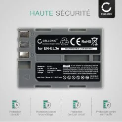 CELLONIC® Batterie En-EL3 EN-EL3e Pour Nikon D50 D70s D80 D90 D200 D3... 7 CELLONIC® Batterie En-EL3 EN-EL3e Pour Nikon D50 D70s D80 D90 D200 D3... -SONY Magasin cellonic batterie en el3 en el3e pour nikon d50 d70s d80 d90 d200 d300 d300s 1600mah accuappareil photo 12117122 32146966 1140x1140