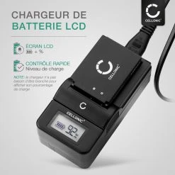 Alternative view of CELLONIC - Chargeur Appareil Photo DE-A84A Compatible Avec Lumix DMC-F...