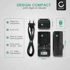 CELLONIC - Chargeur Appareil Photo DE-A84A Compatible Avec Lumix DMC-F... -SONY Magasin cellonic chargeur appareil photo de a84a compatible avec lumix dmc fz72 alimentation pour batterie dmw bmb9 cable charge adaptateur secteur 11869022 31389090 1140x1140