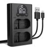 CELLONIC® Chargeur Double EN-EL15 EN-EL15B Smart Et Rapide Compatible...