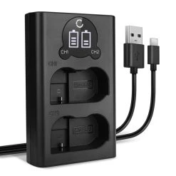 CELLONIC® Chargeur Double EN-EL15 EN-EL15B Smart Et Rapide Compatible...