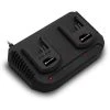 ELEM GARDEN TECHNIC Chargeur Double Pour Batterie 20v Lithium - Elem G