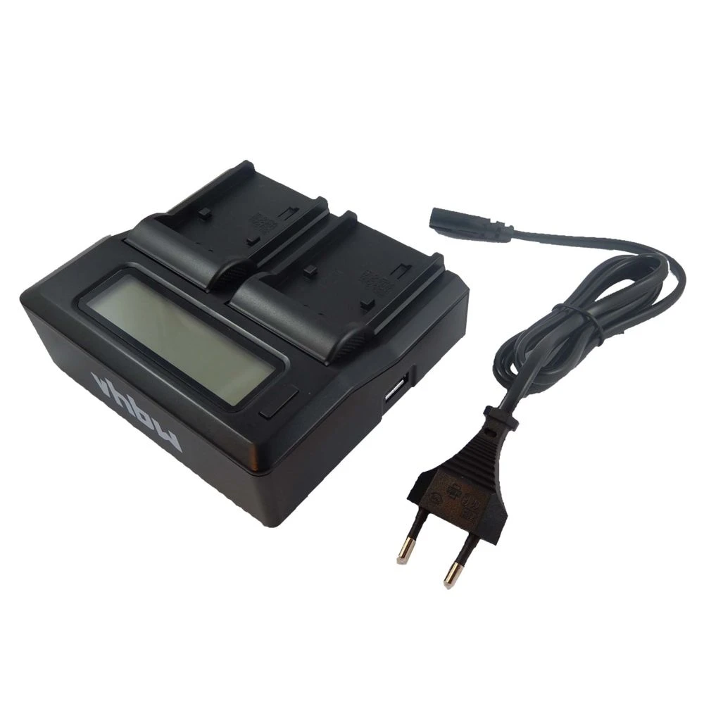 Vhbw Bloc D´alimentation Double Chargeur 220V Câble USB Pour Pentax ... 1 Vhbw Bloc D´alimentation Double Chargeur 220V Câble USB Pour Pentax ...