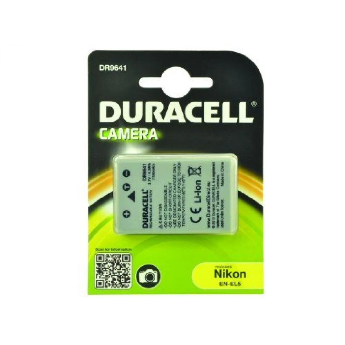 Inconnu Duracell DR9641 Batterie Pour Appareil Photo Numérique Nikon EN-EL5 2 Inconnu Duracell DR9641 Batterie Pour Appareil Photo Numérique Nikon EN-EL5 – Image 2
