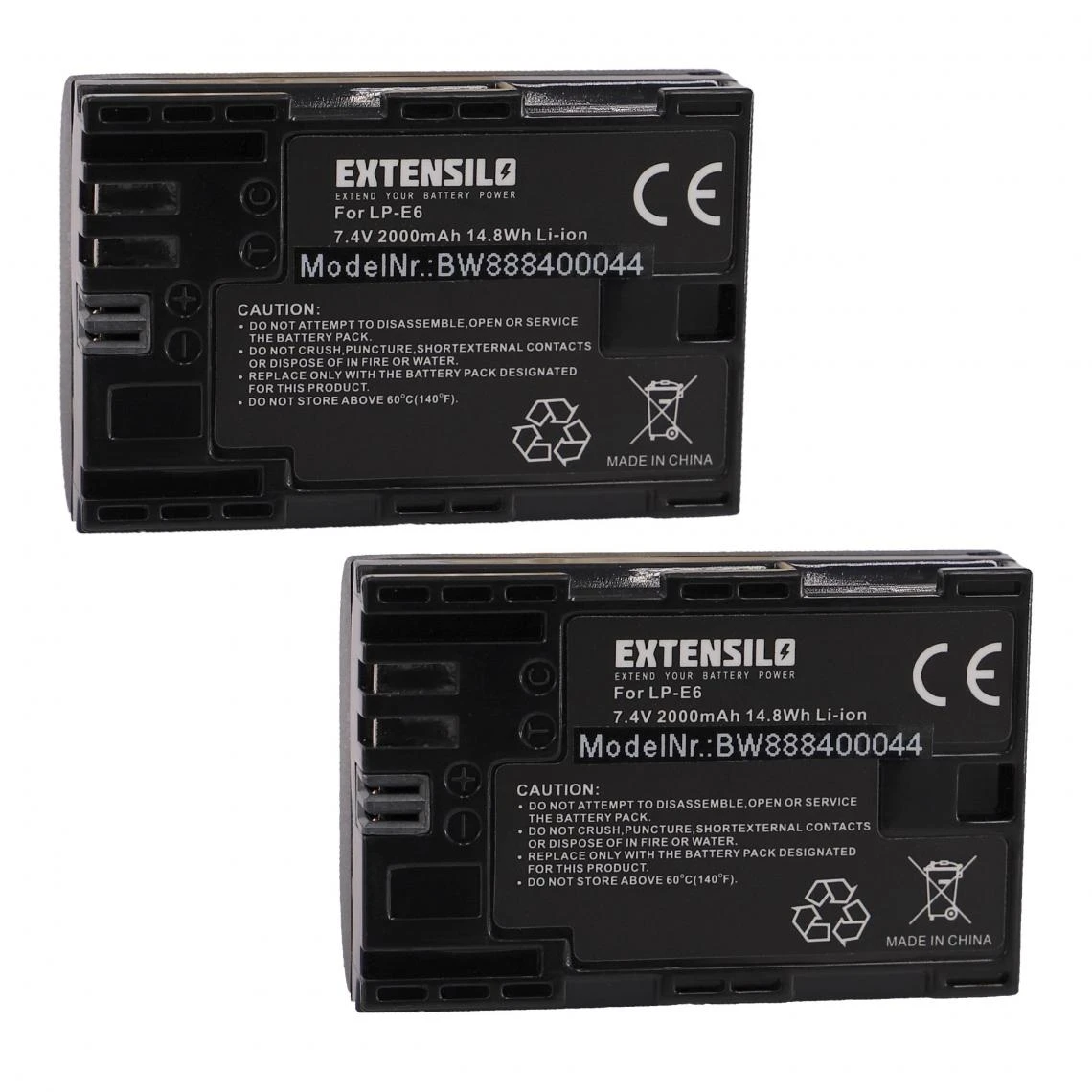 VHBW EXTENSILO 2x Batteries Compatible Avec Blackmagic Pocket Cinema 4K App... 1 VHBW EXTENSILO 2x Batteries Compatible Avec Blackmagic Pocket Cinema 4K App...