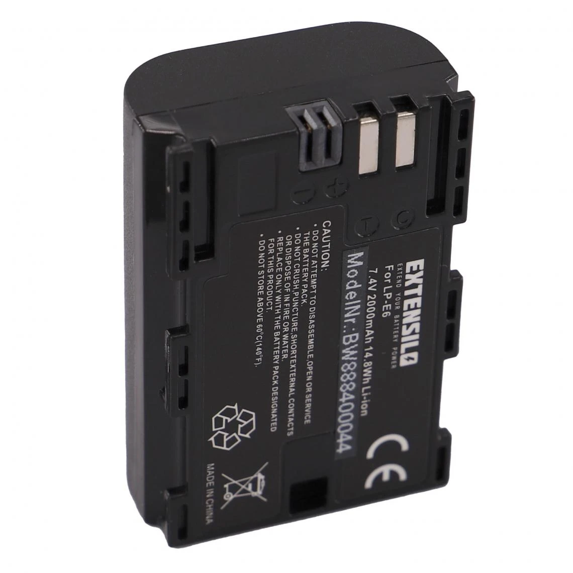 VHBW EXTENSILO 2x Batteries Compatible Avec Blackmagic Pocket Cinema 4K App... 2 VHBW EXTENSILO 2x Batteries Compatible Avec Blackmagic Pocket Cinema 4K App... – Image 2