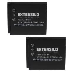 VHBW EXTENSILO 2x Batteries Compatible Avec General Imaging E840, E840s, G1...