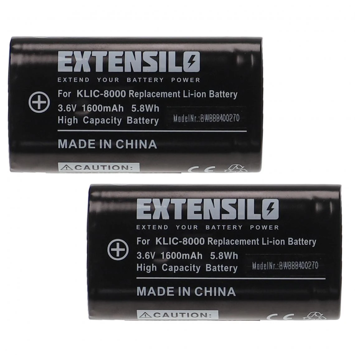 VHBW EXTENSILO 2x Batteries Compatible Avec Kodak EasyShare Z885 Appareil P... 1 VHBW EXTENSILO 2x Batteries Compatible Avec Kodak EasyShare Z885 Appareil P...