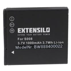Alternative view of VHBW EXTENSILO 2x Batteries Compatible Avec Leica C-Lux 2 Appareil Photo, R...