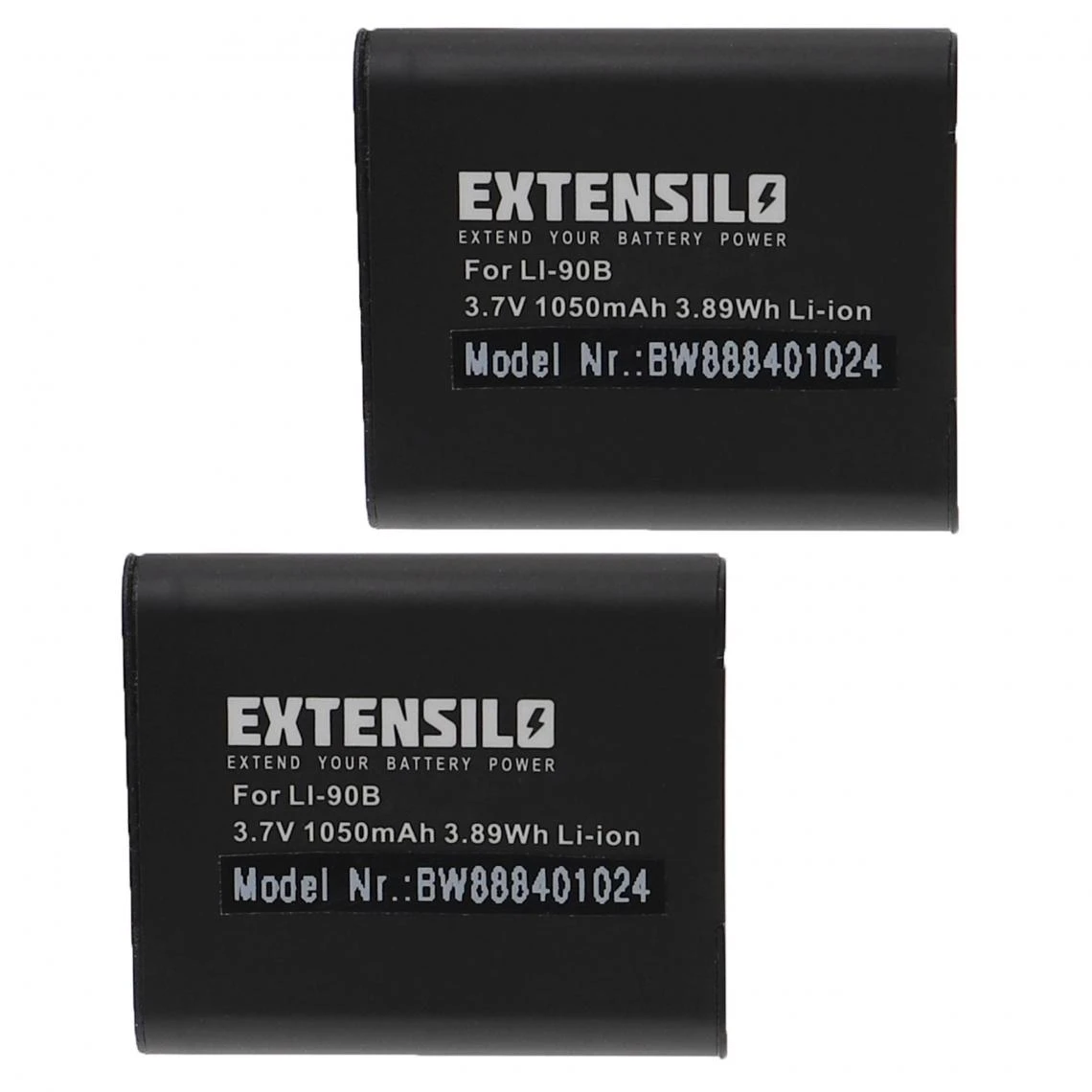 VHBW EXTENSILO 2x Batteries Compatible Avec Olympus Stylus XZ-2 IHS, XZ-2 A... 1 VHBW EXTENSILO 2x Batteries Compatible Avec Olympus Stylus XZ-2 IHS, XZ-2 A...