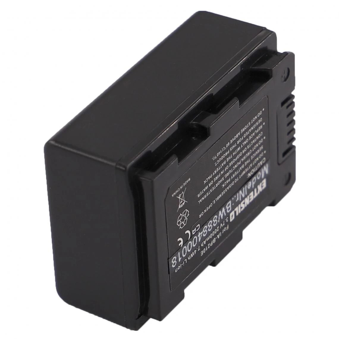 VHBW EXTENSILO 2x Batteries Compatible Avec Samsung SMX-F40BN, SMX-F40LN, S... 5 VHBW EXTENSILO 2x Batteries Compatible Avec Samsung SMX-F40BN, SMX-F40LN, S... – Image 5