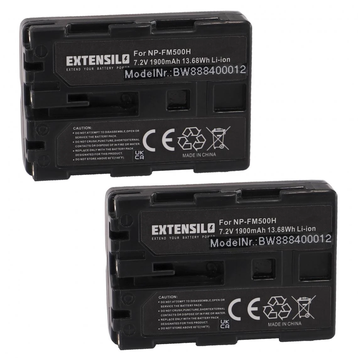 VHBW EXTENSILO 2x Batteries Compatible Avec Sony Alpha DSLR-A350, DSLR-A350... 1 VHBW EXTENSILO 2x Batteries Compatible Avec Sony Alpha DSLR-A350, DSLR-A350...