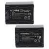 VHBW EXTENSILO 2x Batteries Compatible Avec Sony DCR-SR82E, DCR-SR87, DCR-S...