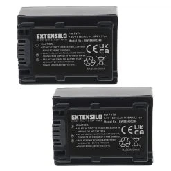 VHBW EXTENSILO 2x Batteries Compatible Avec Sony HDR-XR500V, HDR-XR350VE, H... -SONY Magasin extensilo 2x batteries compatible avec sony hdr xr500v hdr xr350ve hdr xr500e appareil photo reflex numerique 1640mah 72v li ion 12886642 34810904 1140x1140 2