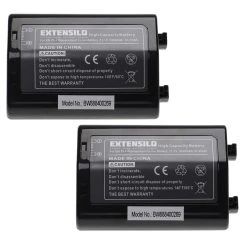 VHBW EXTENSILO 2x Batteries Remplacement Pour Nikon EN-EL4, EN-EL4a, EN-EL4...