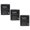 VHBW EXTENSILO 3x Batteries Compatible Avec Rollei RCP-7430xw, RCP-8527X, R...