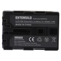 Alternative view of VHBW EXTENSILO 3x Batteries Compatible Avec Sony DSC-F717, DSC-F828, DSC-R1...