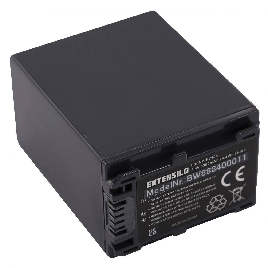 VHBW EXTENSILO 3x Batteries Compatible Avec Sony HDR-CX500E, HDR-CX360VE, H... 2 VHBW EXTENSILO 3x Batteries Compatible Avec Sony HDR-CX500E, HDR-CX360VE, H... – Image 2